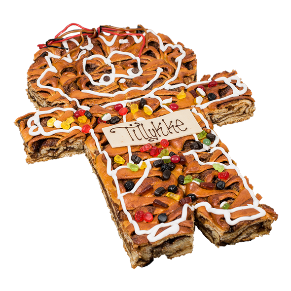 Kagemand - Kanelstang (Stor)