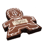 Kagemand - Chokoladekage (Stor)